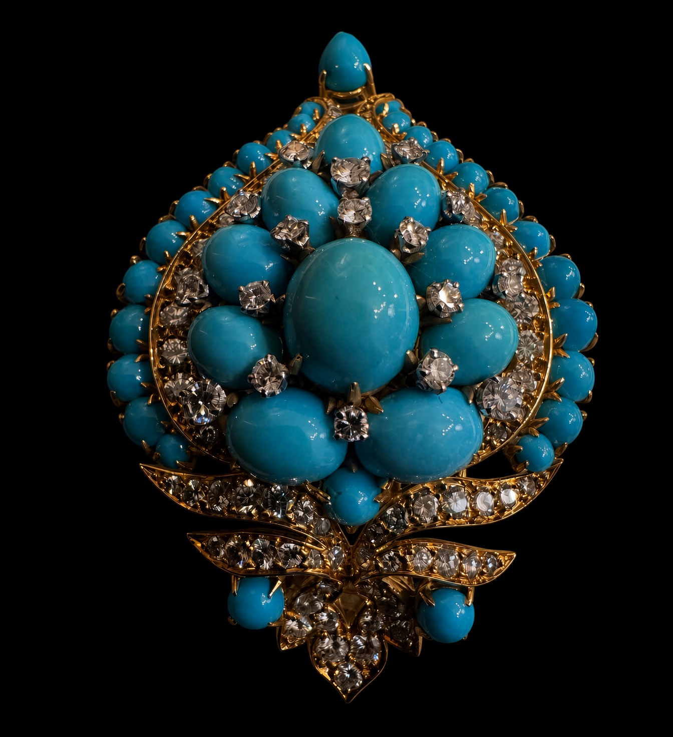 A fine Bulgari brooch